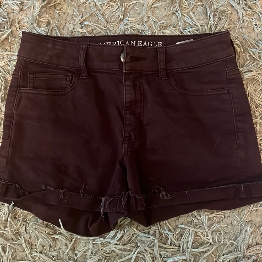 American Eagle super stretch jean shorts